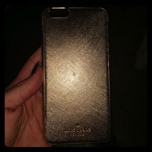 Gold Kate Spade Iphone 6 plus  case